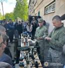Вибухотехніки поліції області проводять для учнів профілактичні заходи з мінної безпеки