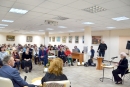 У бібліотеці Чижевського відбулась творча зустріч із акторкою театру імені Марка Кропивницького, заслуженою артисткою України Євгенією Миронович.