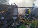 Горіла господарча будівля 