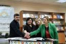 У Кропивницькому погасили погасили марку присвячену 125-річчю бібліотеки імені Дмитра Чижевського