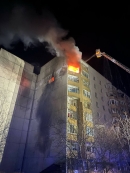 Ворожий безпілотник влучив у багатоповерхівку в м. Долинська на Кіровоградщині