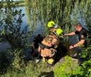 У Кропивницькому районі рятувальники дістали з водойми тіло загиблої жінки