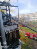 Вогнеборці м. Олександрія ліквідували пожежу в одній з квартир п’ятиповерхівки, є загиблі та врятовані