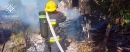 Підрозділи Кіровоградського гарнізону ДСНС 5 разів залучались на гасіння пожеж приватних домоволодінь та 22 пожежі на відкритих територіях