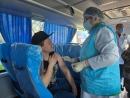 У Кропивницькому під час виїзної вакцинальної сесії щеплення зробили майже сотня містян