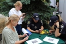 Обласна універсальна наукова бібліотека імені Дмитра Чижевського провела інформаційно-просвітницьку вуличну акцію «ПротиДій торгівлі людьми»