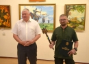 Мистецтво, народжене на передовій: у Кропивницькому відкрили виставку художника та ексвійськового Дмитра Скорейка