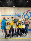 Представники обласного центру «Інваспорт» вибороли медалі Всеукраїнських змагань із плавання