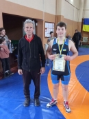Учень Новомиргородської спецшколи виборов у чемпіонаті з греко-римської боротьби призове місце