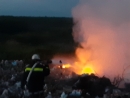 Горіло на відкритих територіях