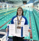 Вихованка ОСДЮСШОР «Надія» стала призеркою чемпіонату України з плавання