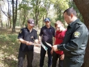 Рятувальники, поліцейські та лісівники навчали громадян правилам пожежної безпеки в екосистемах