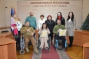 У Кропивницькій міській раді привітали амбасадорів проєкту «Рух без бар’єрів»