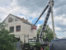 У Світловодську тривають відновлювальні роботи після ворожої атаки