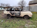 На Кіровоградщині місцевого жителя підозрюють у підпалі автомобіля