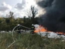 Підрозділи Кіровоградського гарнізону ДСНС здійснили 20 виїздів на ліквідацію загорань на відкритих територіях та 1 займання у житловому масиві